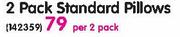 Primaries 2 Pack Standard Pillows-Per 2 Pack
