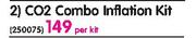 Fluid CO2 Combo Inflation Kit-Per Kit