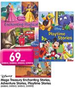 Disney Mega Treasury Enchanting Stories, Adventure Stories, Playtime Stories-Each