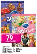 Disney 365 Stories For Girls Or 365 Stories For Boys-Each