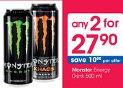 Monster Energy Drink-2x500Ml
