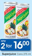 Super Juice Cans-2x275Ml