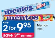 Mentos Rolls-2's