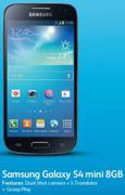 Samsung Galaxy S4 Mini 8GB-On SmartPlan 250