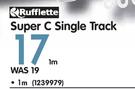 Rufflette Super C Single Track 1m