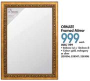 Ornate Framed Mirror 865x1365mm