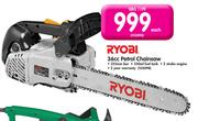 Ryobi 36cc Petrol Chainsaw-Each