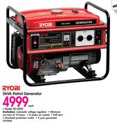 Ryobi 5KVA Petrol Generator