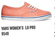 Vans Women's Lo Pro-Per Pair