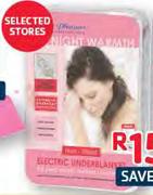 Pure Pleasure Single Non-Fitted Electric Blanket 75X150cm