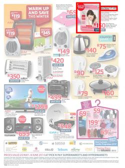 Pick N Pay Inland : Winter (20 May - 8 Jun 2014), page 20