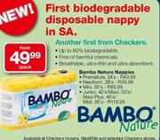 Bambo Nature Nappies Premature-24's