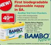 Bambo Nature Nappies Newborn-28's 