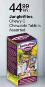 Jungle Vites Chewy C Chewable Tablets Assorted-60's