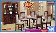 Master Guard Continental 9 Piece Dining Room Suite
