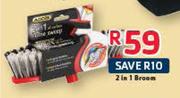 Addis 2 In 1 Broom