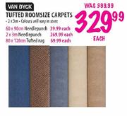 Van Dyck 80x120cm Tufted Rug-Each