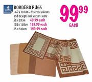   Bordered Rugs 65x300cm-Each