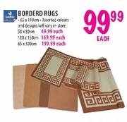 Bordered Rugs 50x80cm-Each