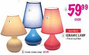 Eurolux Cream Ceramic Lamp