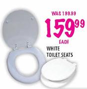 White Toilet Seats-Each