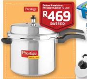 Prestige Deluxe Aluminium Pressure Cooker-10ltr