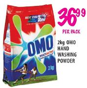Omo Hand Washing Powder-2Kg Per Pack