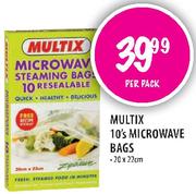 Multix Microwave Bags 20 x 22cm-Per Pack