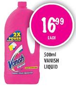 Vanish Liquid-500ml Each