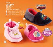 Disney Slippers Assorted-Infant Sizes 4-9