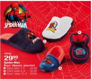 Spider-Man Boys' Slippers, Assorted-Infant Sizes 4-9