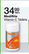 MediRite Vitamin C Tablets-100's