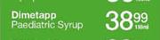 Dimetapp Paediatric Syrup-118ml