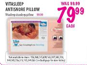Vitasleep Antisnore Pillow-Each