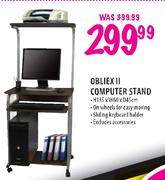 Obliex II Computer Stand H135 x W60 x D45cm 
