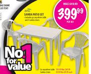 Sal Samba Patio Set