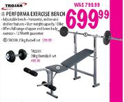 Trojan Performa Exercise Bench