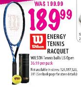 Wiloon Wilson Tennis Balls Lis Open