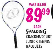 Spalding Cracker/Court Junior Tennis Racquets Each