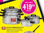 Hart 10 Piece Aluminium Pot Set