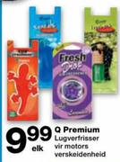 Q Premium Lugverfrisser Vir Motors-Elk