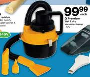 Q Premium Wet & Dry Vacuum Cleaner-12v Each