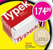 Typek Office Box A4 5 x 500 Sheets White