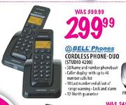 Bell Phones Cordless Phone-Duo (Studio 4200)