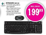 Logitech Keyboard (MK120)