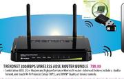 Trendnet 300MBPS Wireless ADSL Router Bundle