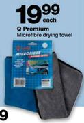 Q Premium Microfibre Drying Towel-Each