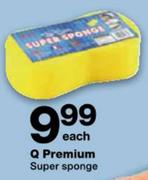 Q Premium Super Sponge-Each