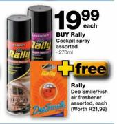 Rally Cockpit Spray-270ml Each