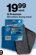 Q Premium Microfibre Drying Towel-Each